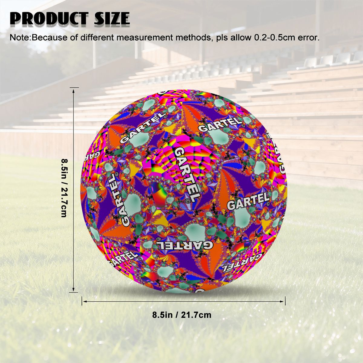 "Color Carnival" Training Soccer Ball