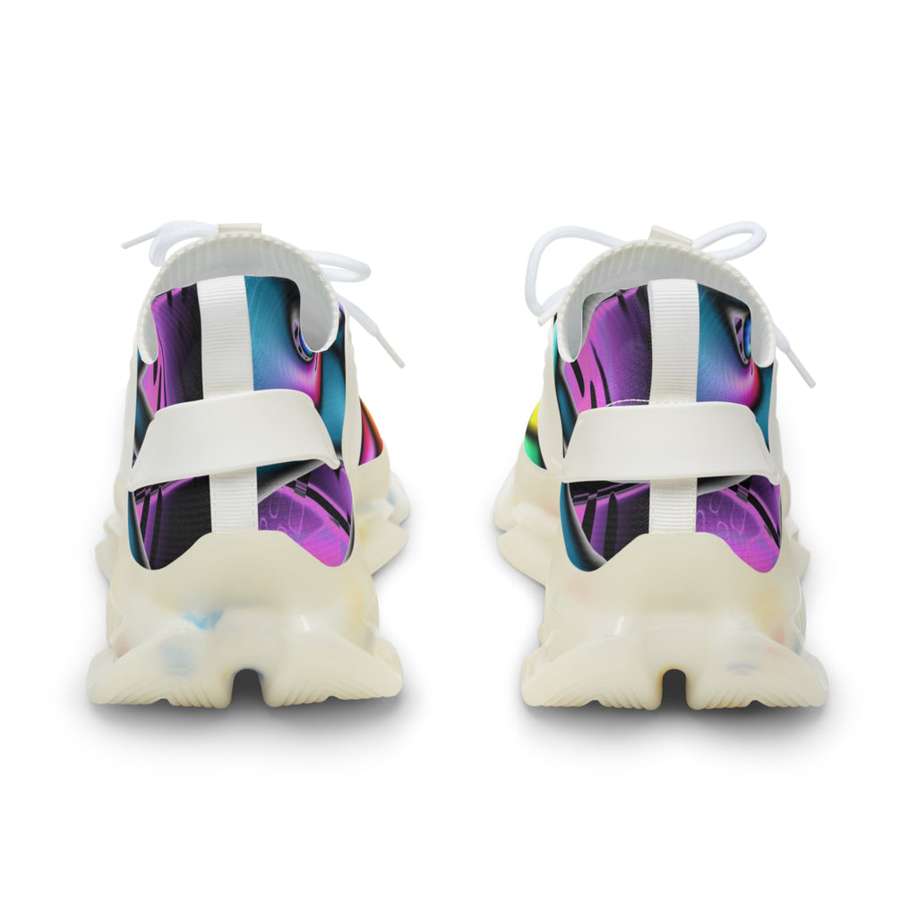 "Electric Avenue"  Men's Mesh Sneakers — Rainbow Athletic Shoes