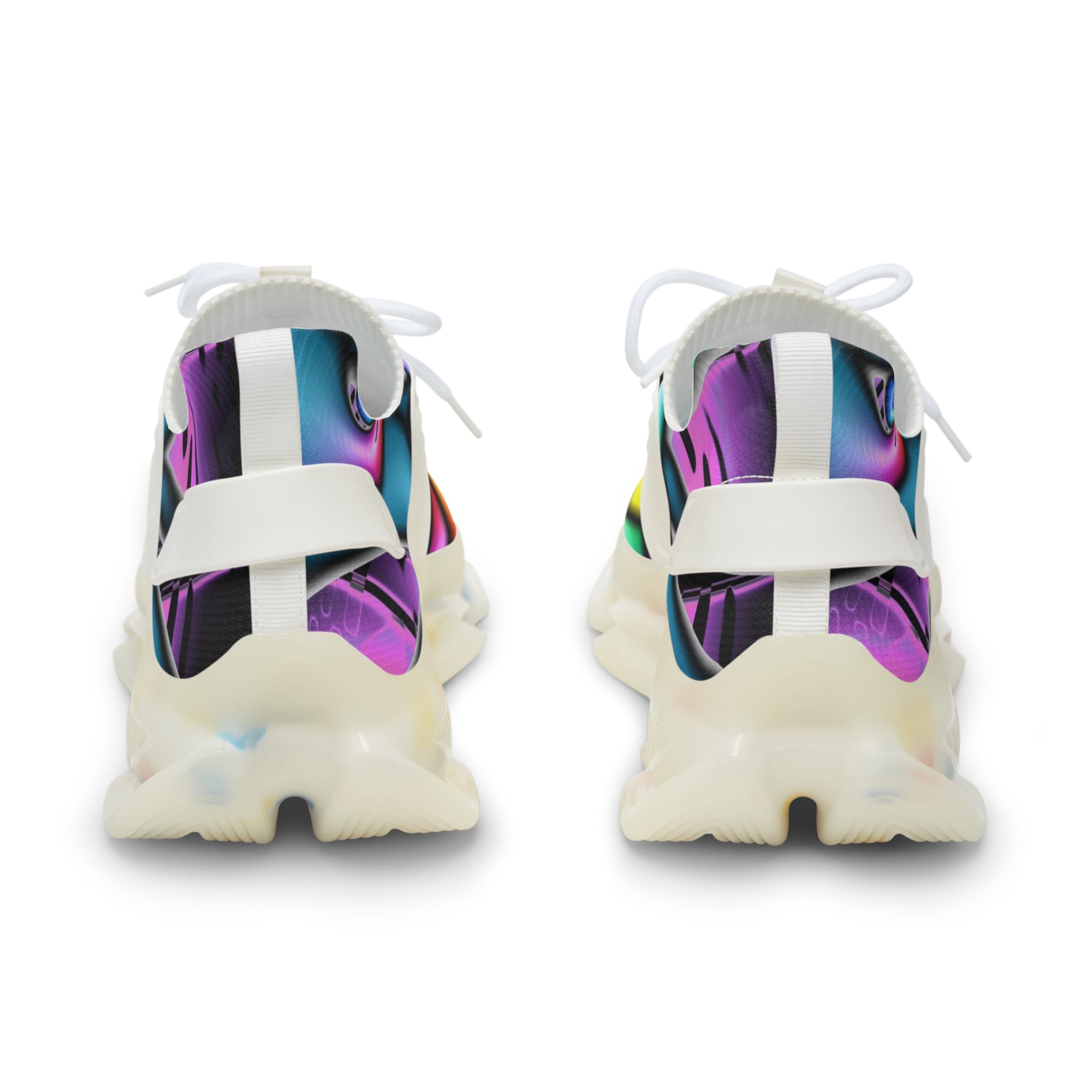 "Electric Avenue"  Men's Mesh Sneakers — Rainbow Athletic Shoes