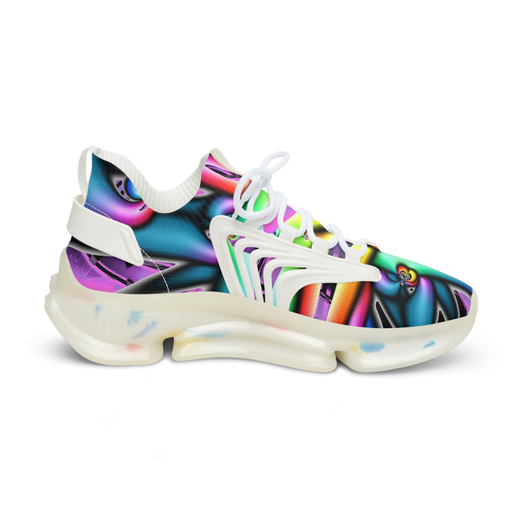 "Electric Avenue"  Men's Mesh Sneakers — Rainbow Athletic Shoes