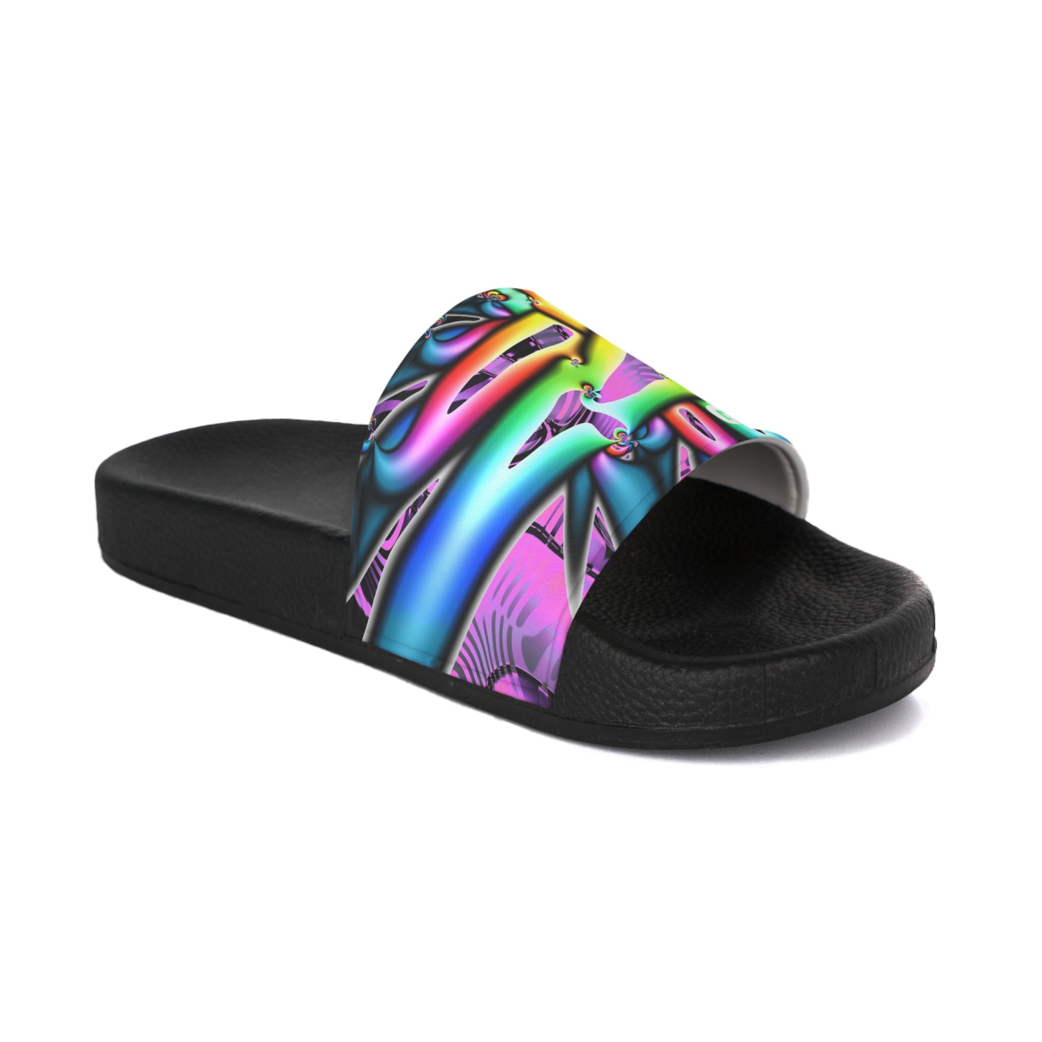 "Electric Avenue" Men's Slides