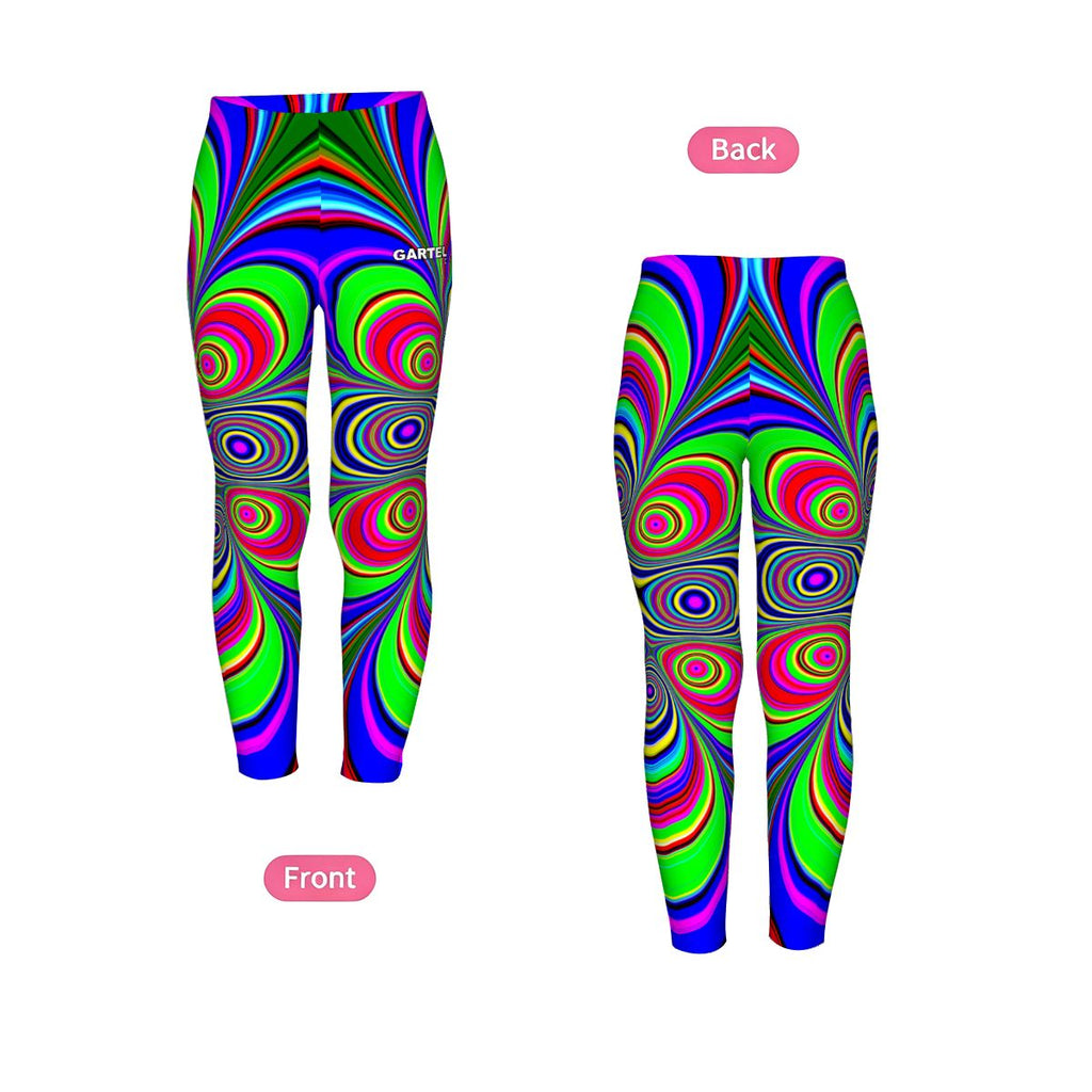 "Flower Burst" Girls' Yoga Leggings