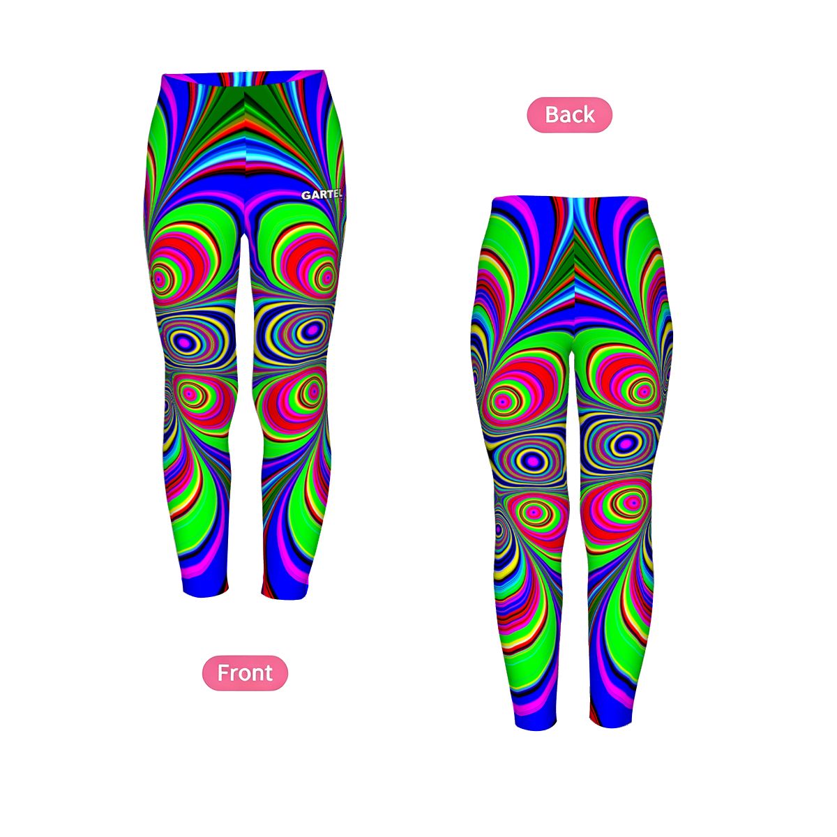 "Flower Burst" Girls' Yoga Leggings