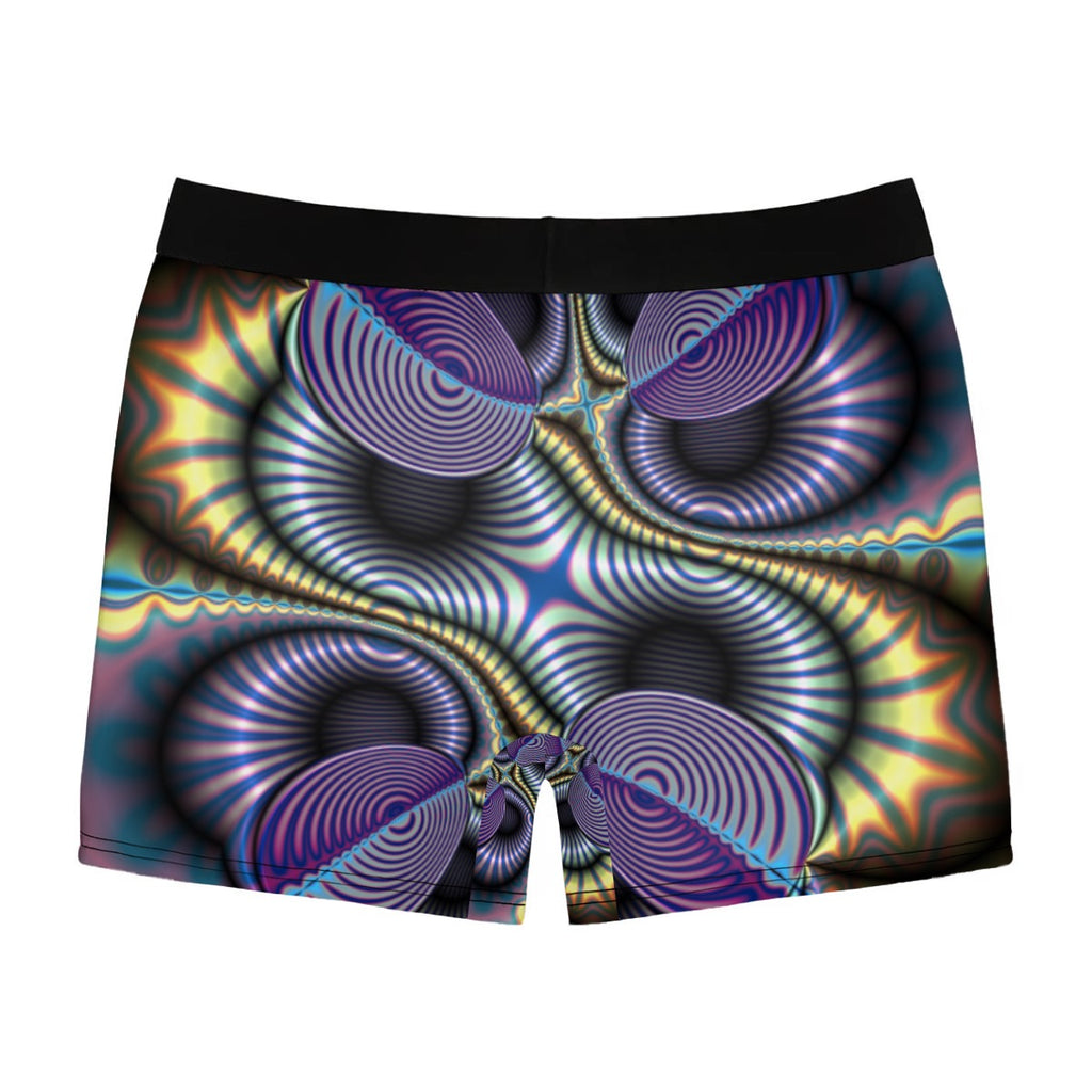 "Prismatic Eclipse" Men's Stretch Boxer Briefs