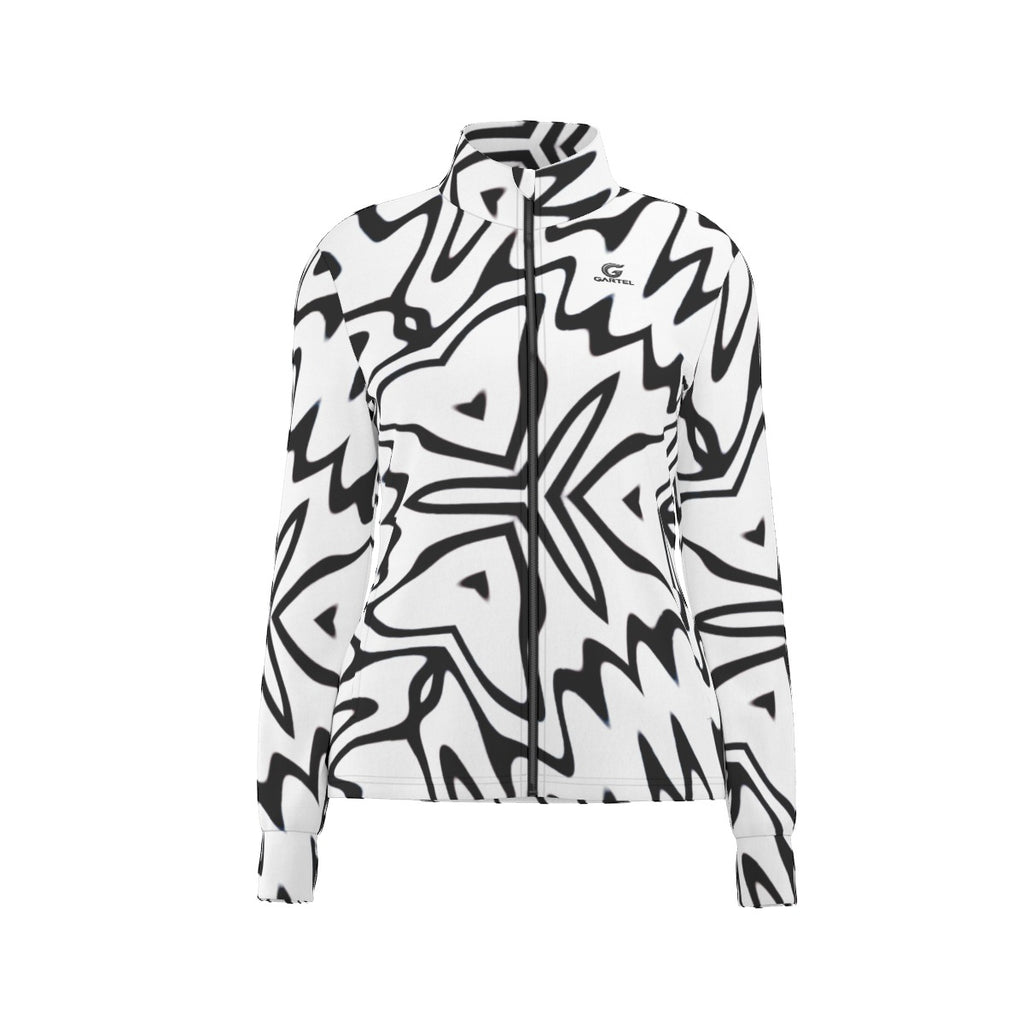 "White Phantom" Women's Long Sleeve Thumbhole Jacket