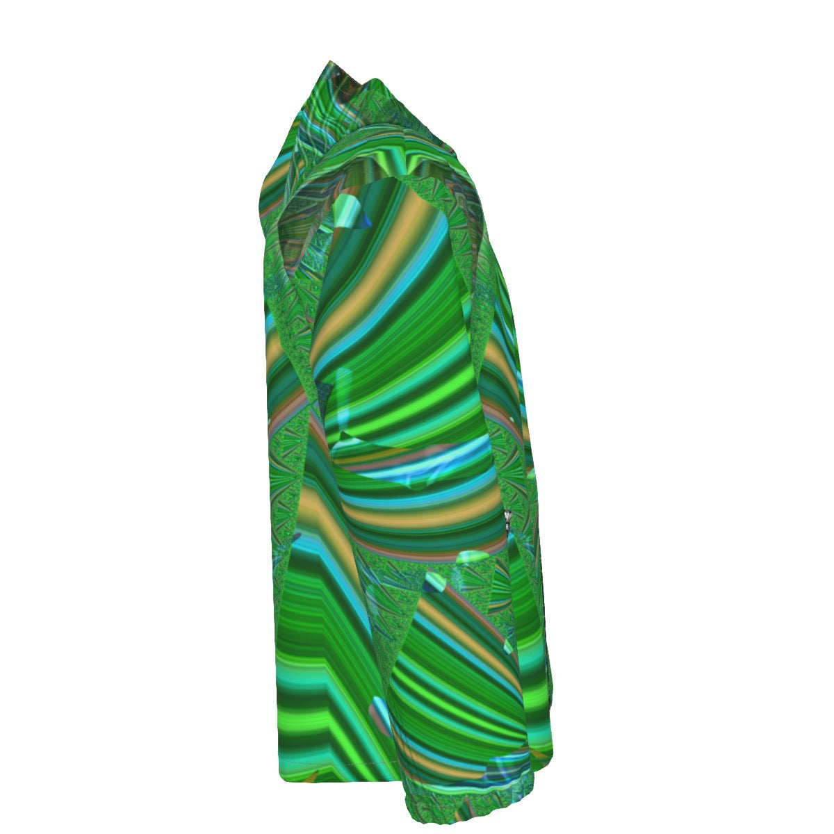 "Monaco Garden" Men's Hooded Zipper Windproof Jacket