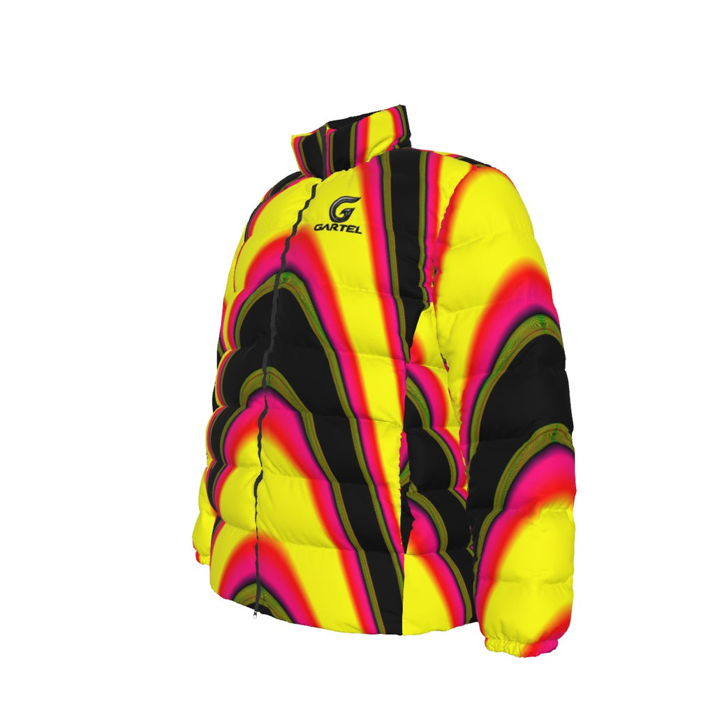 "Shark Byte" Unisex Stand Collar Down Jacket
