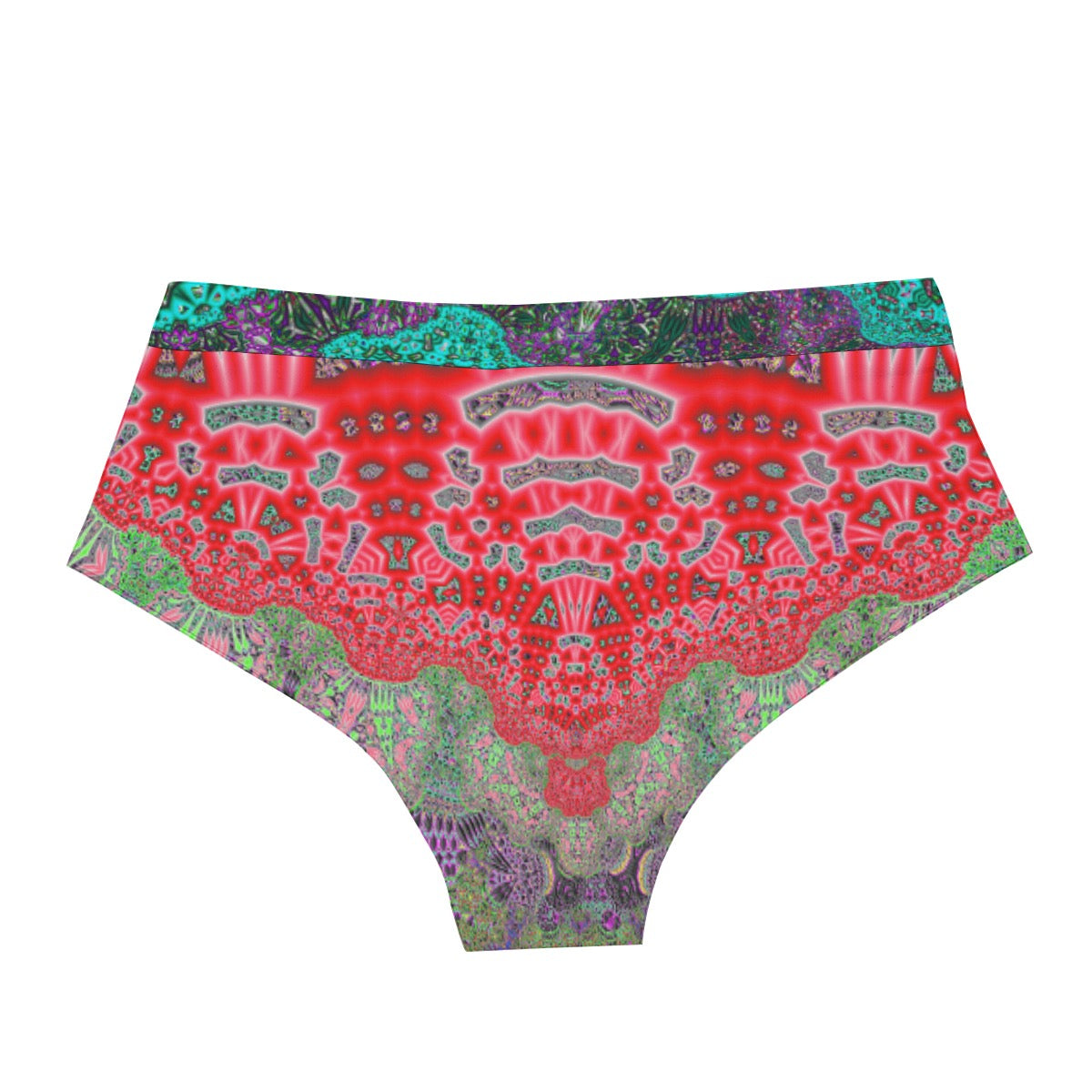 "Goddess Aztec (Red)" Men's Low-rise Underwear