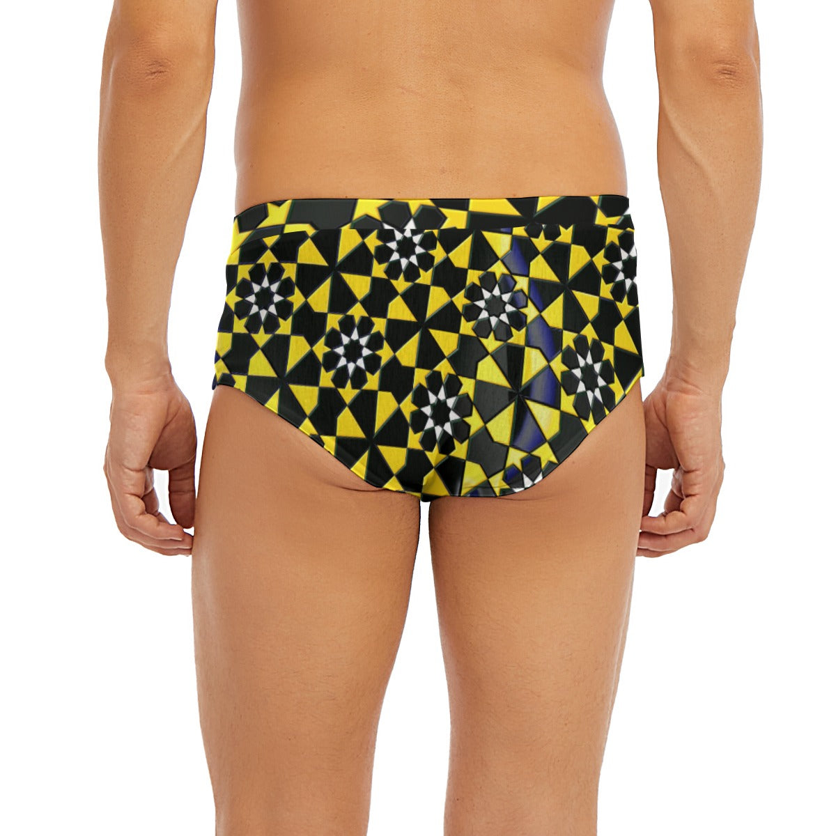 "Solar Lattice" Men's Low-rise Underwear