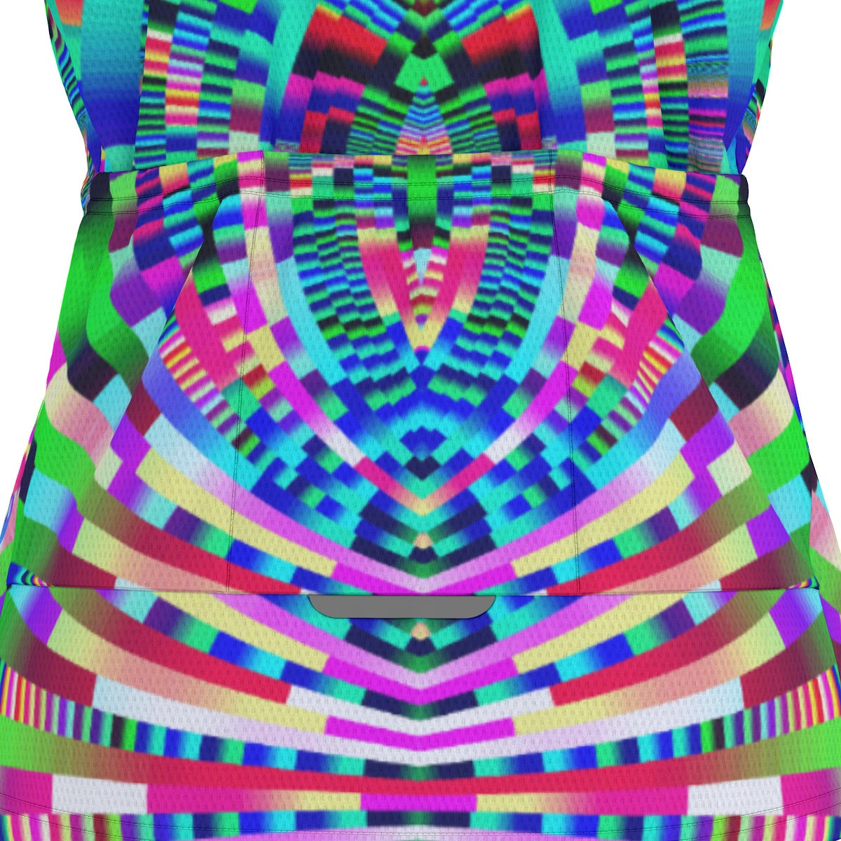 "Pixel Odyssey" Raglan Men's Cycling Jersey