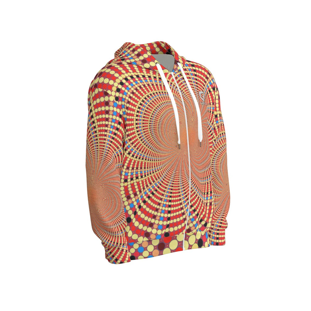 "Quantum Infinity"  Unisex Zip Hooded Sweatshirt