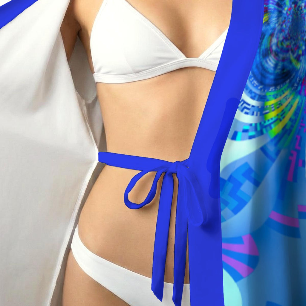 "Hywy Ribbons" Women's Satin Wedding Robe