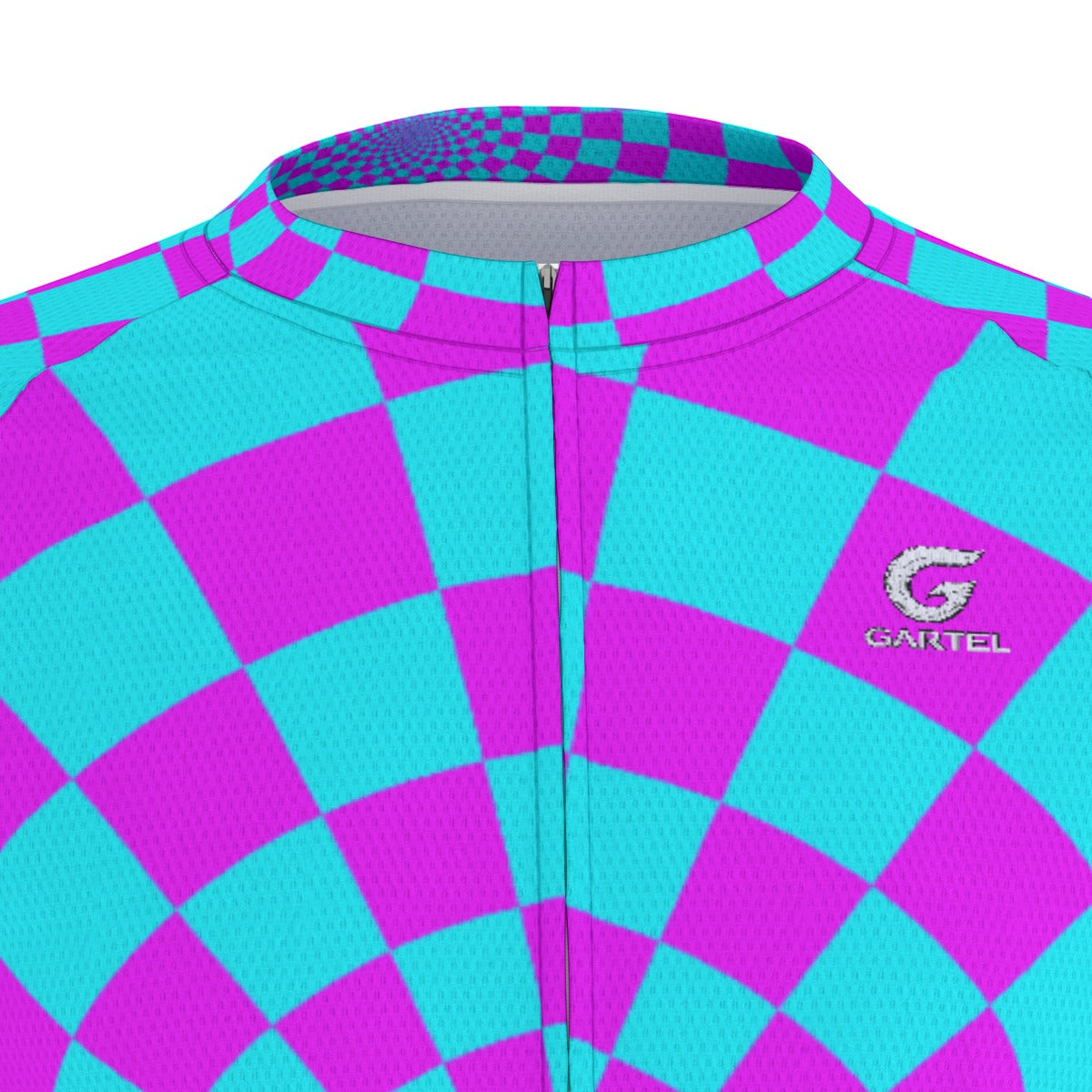 "Hypnotic Horizon" Raglan Men's Cycling Jersey