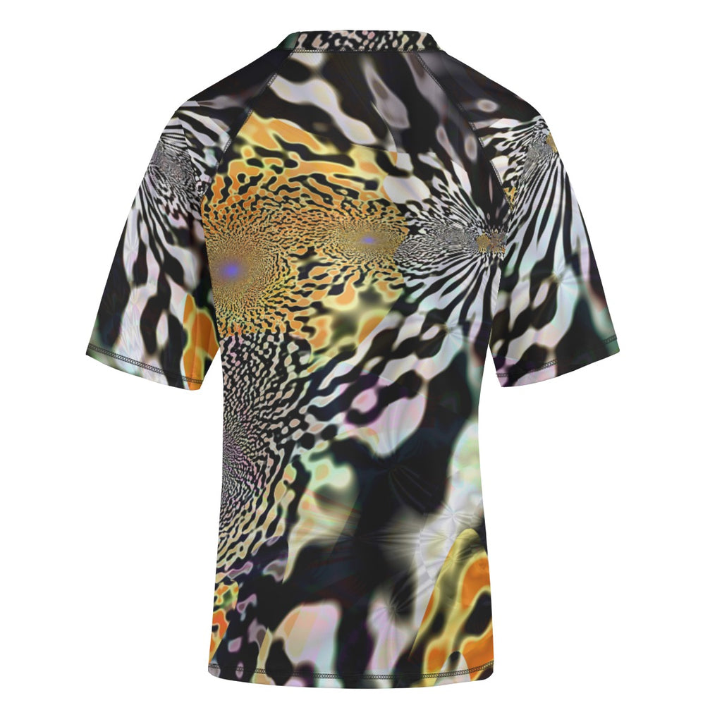 "Animalia" Unisex Yoga Sports Short Sleeve T-Shirt