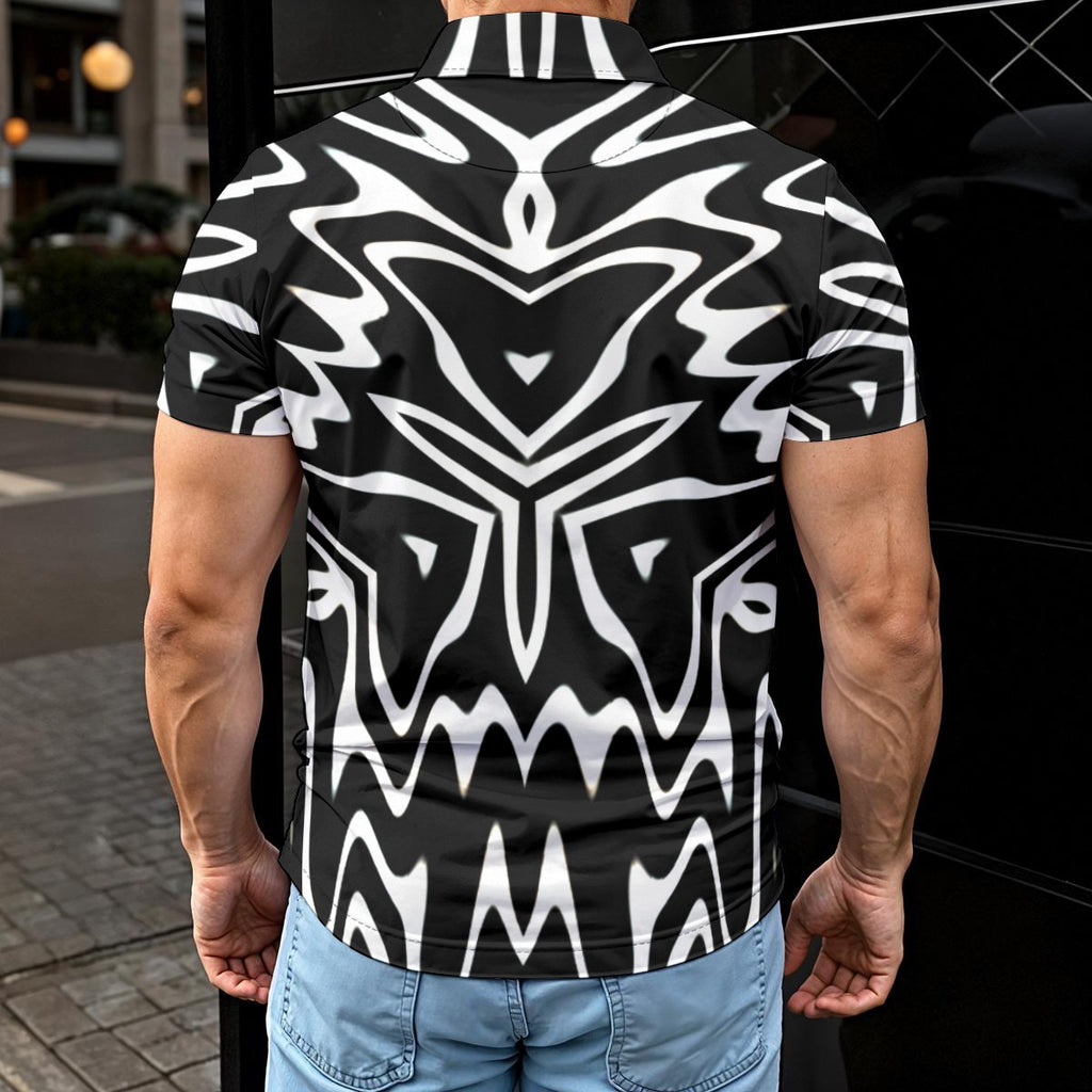 “Phantom Frequency” Men’s Polo Shirt