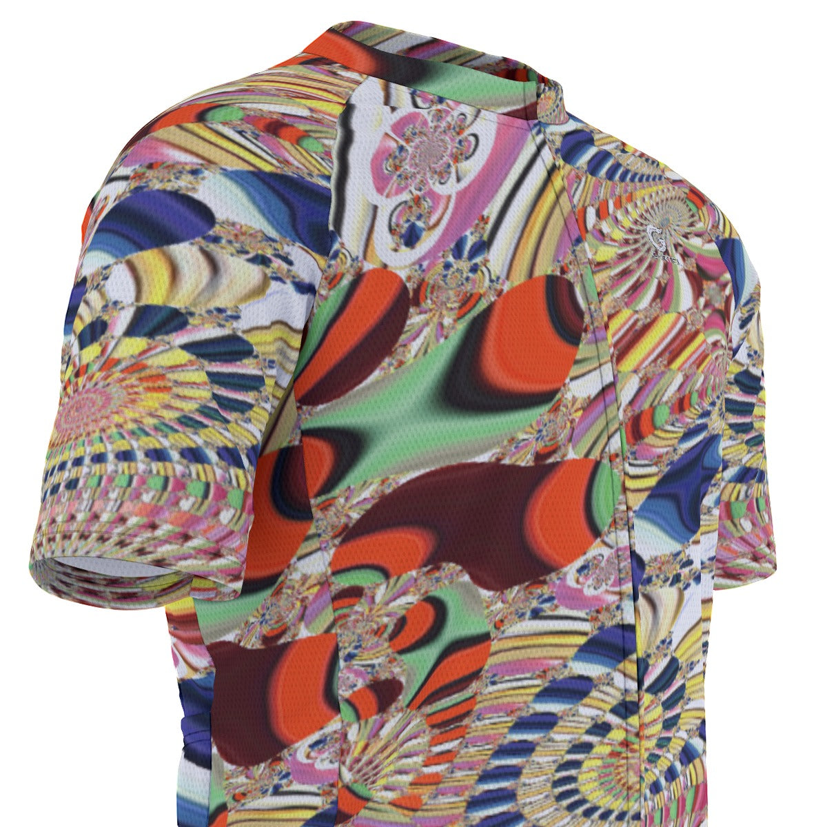 "Ancient Frequency" Raglan Men's Cycling Jersey