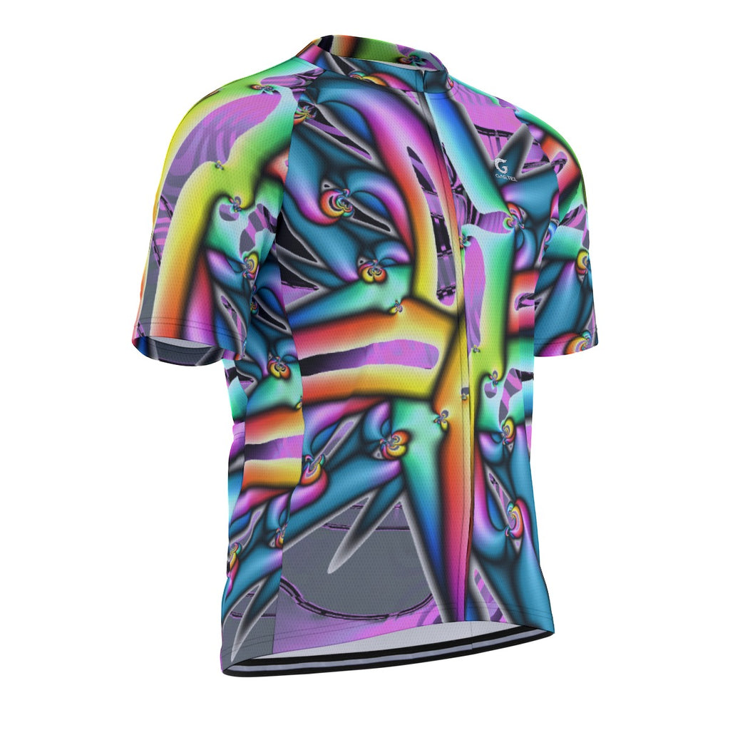 "Electric Avenue" Raglan Men's Cycling Jersey