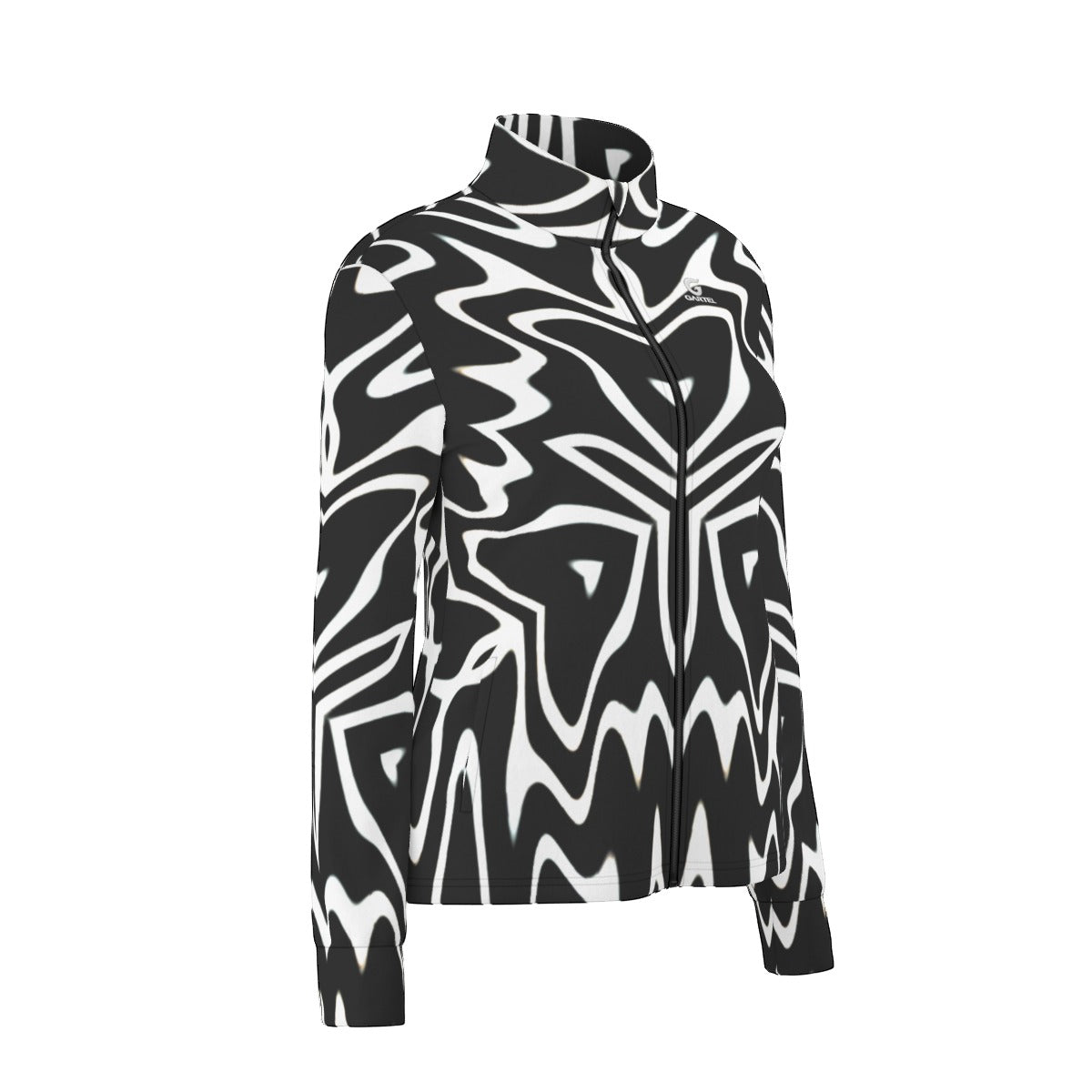 "Phantom Frequency" Women's Long Sleeve Thumbhole Jacket