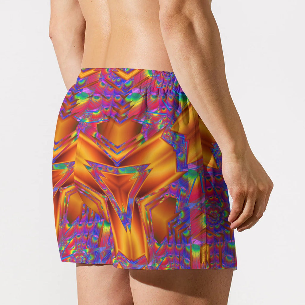 "Alien Monster" Men's Short Boxer Briefs