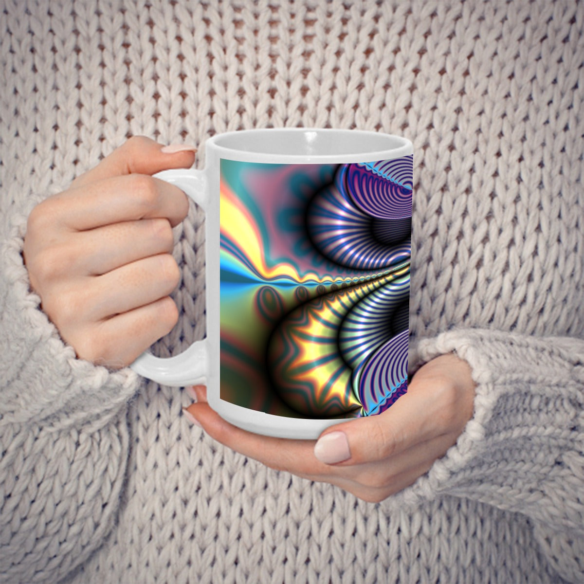 "Prismatic Eclipse" 15OZ Mug
