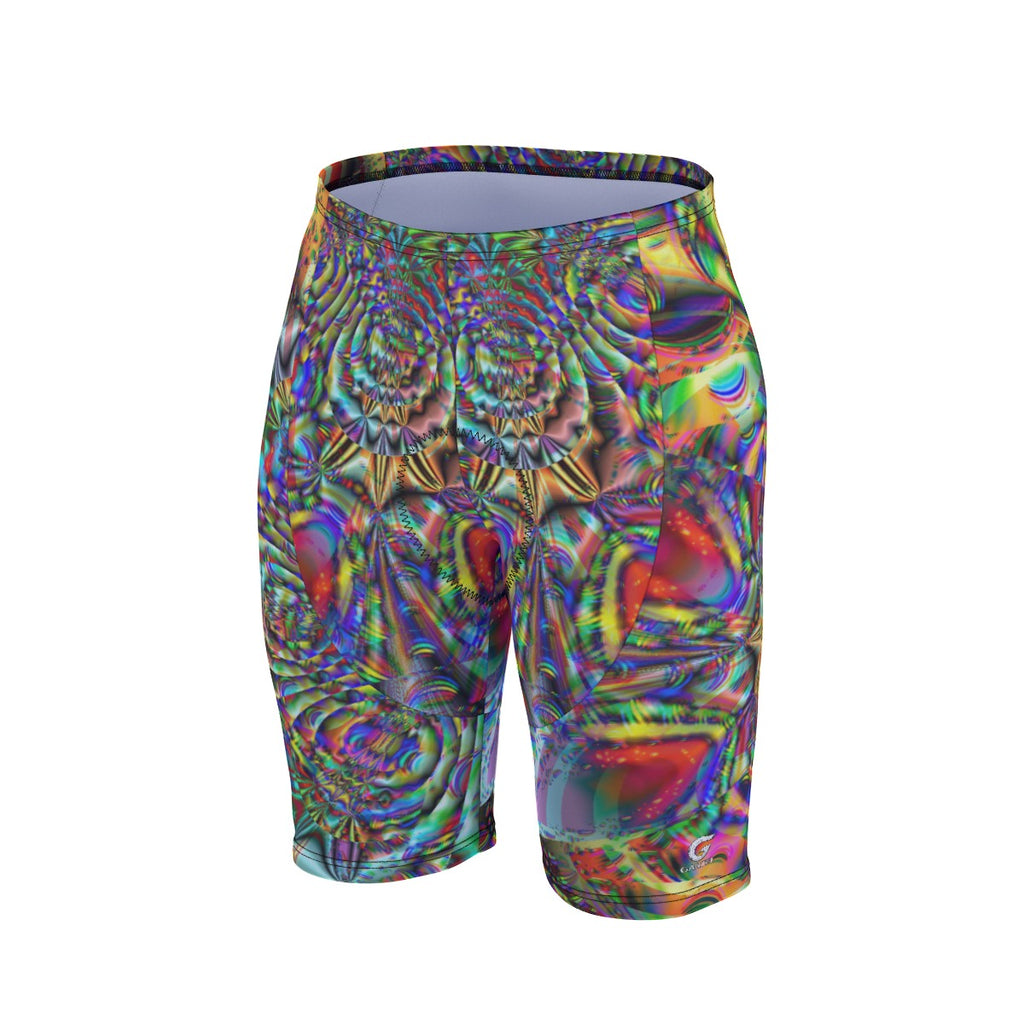 "The Chromatic Vortex" Men's Cycling Pants