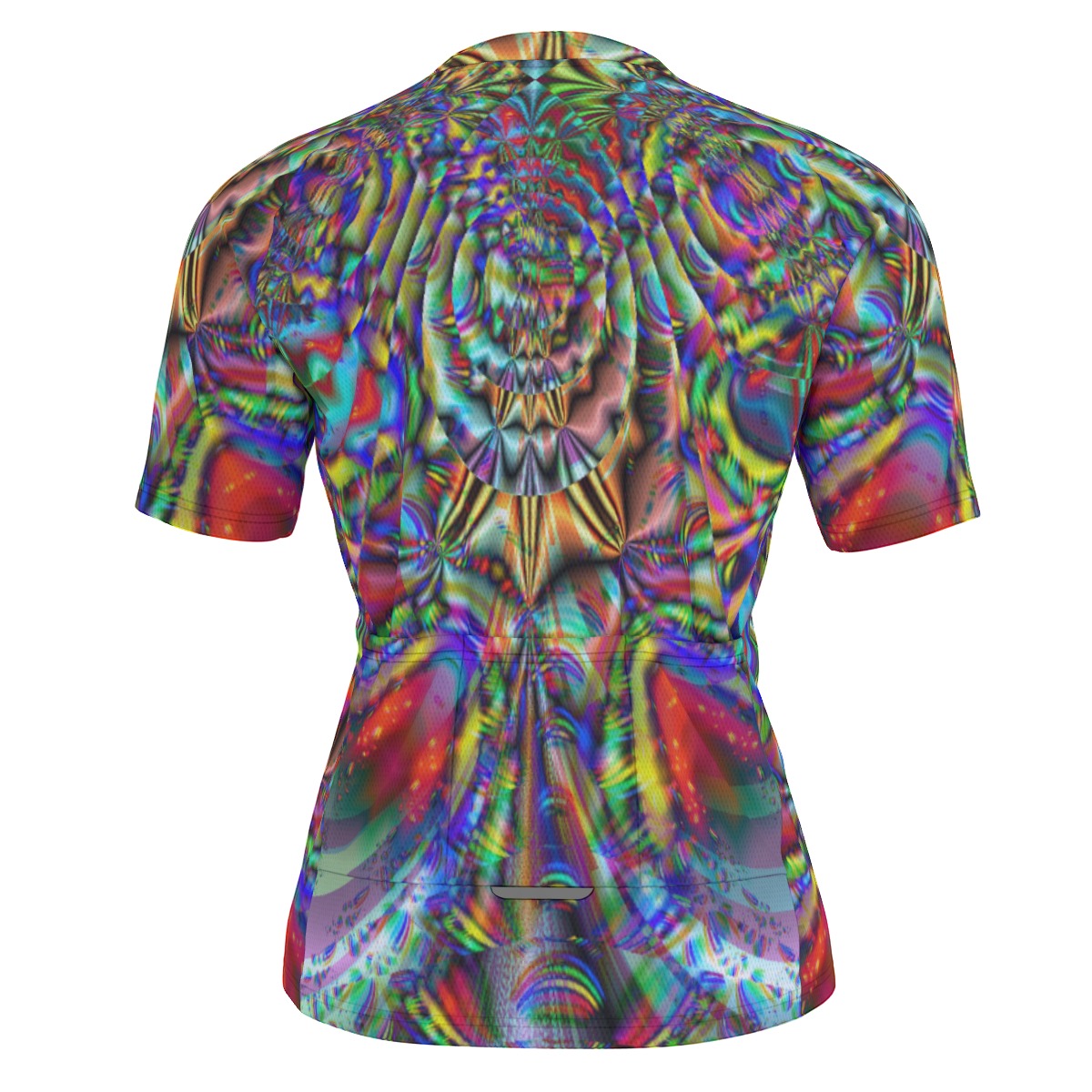 "The Chromatic Vortex" Raglan Men's Cycling Jersey