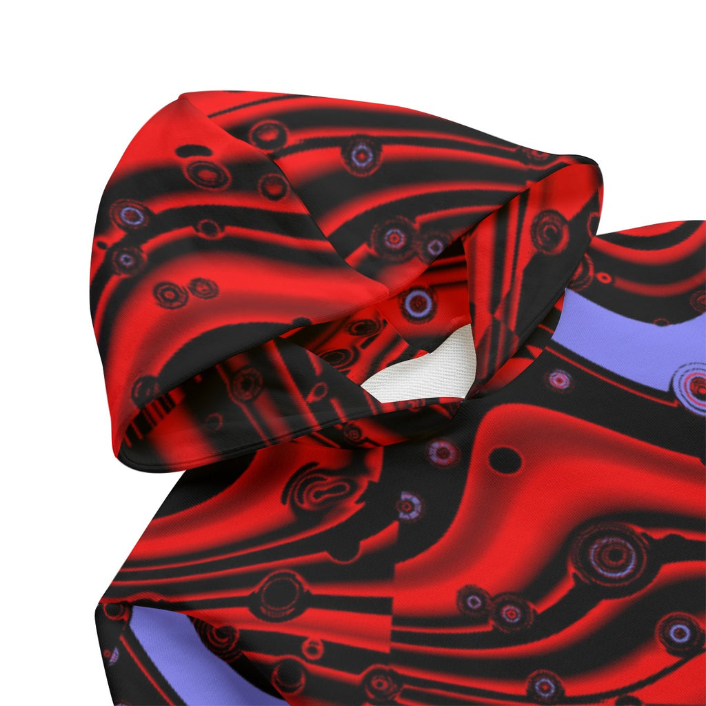 'Midnight Rouge" Kid's Pullover Hoodie