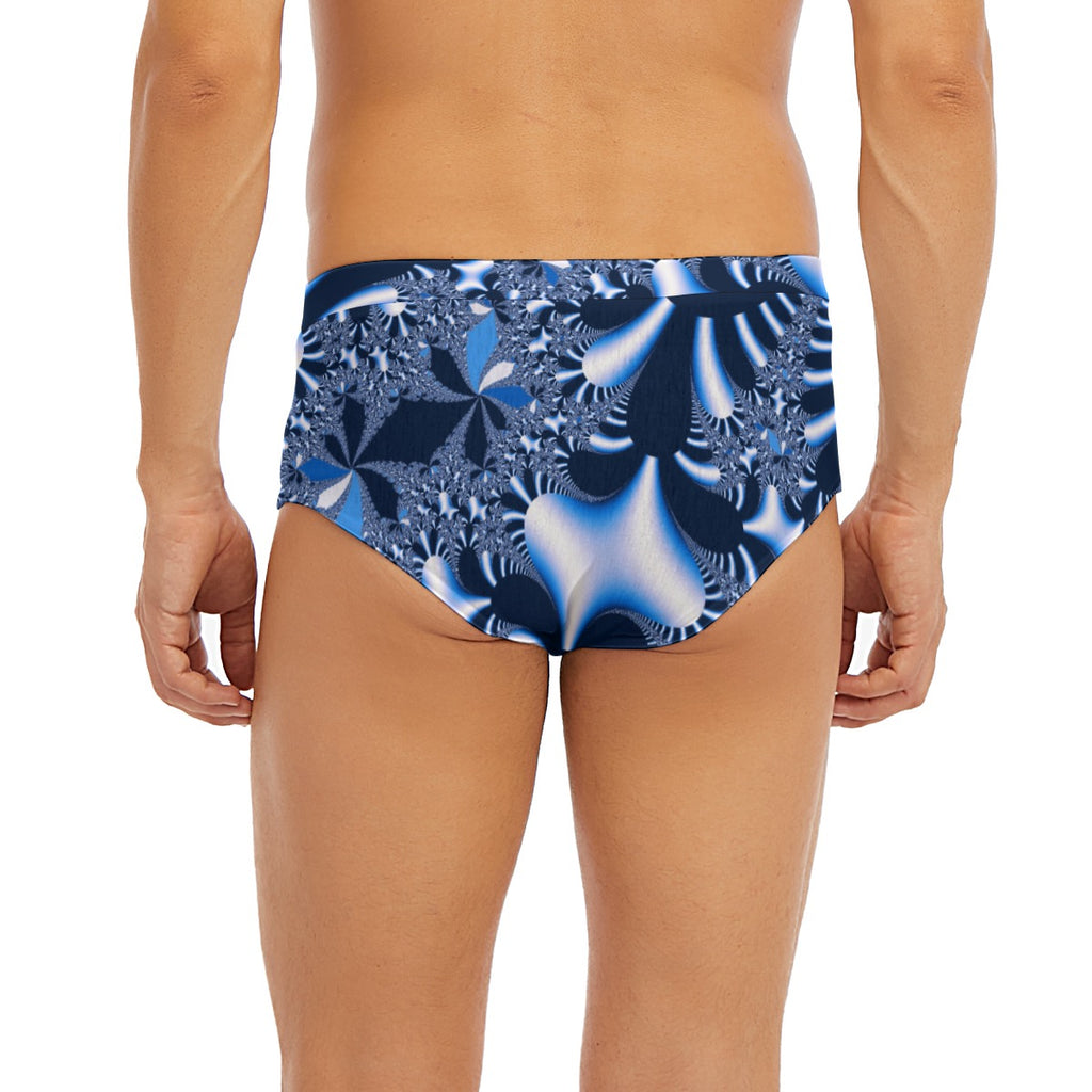 "Blue Mirage" Men's Low-rise Underwear