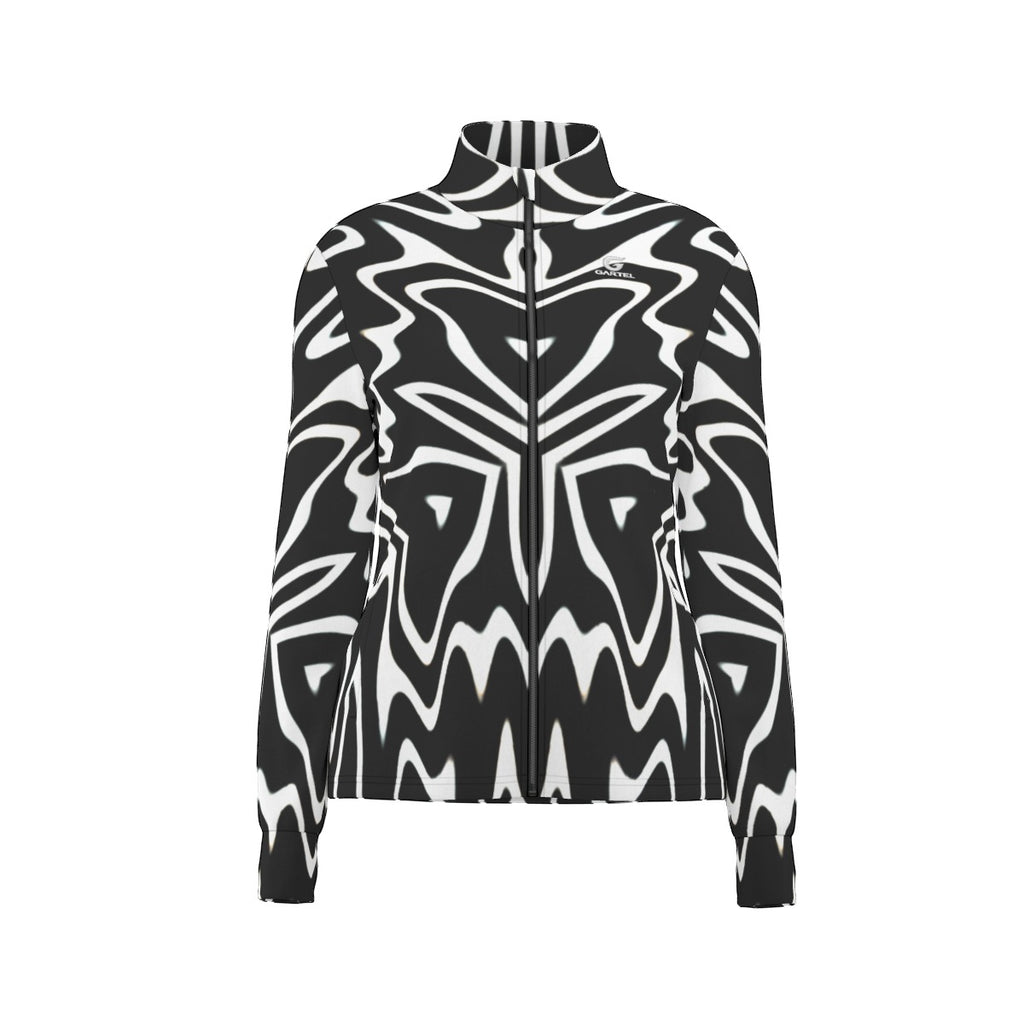 "Phantom Frequency" Women's Long Sleeve Thumbhole Jacket