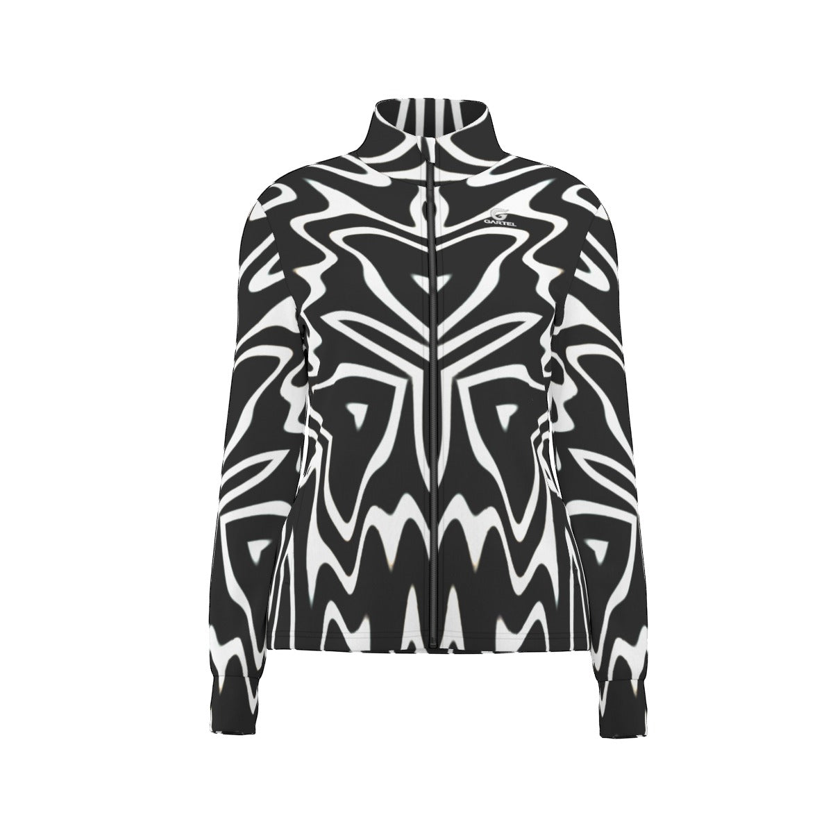 "Phantom Frequency" Women's Long Sleeve Thumbhole Jacket