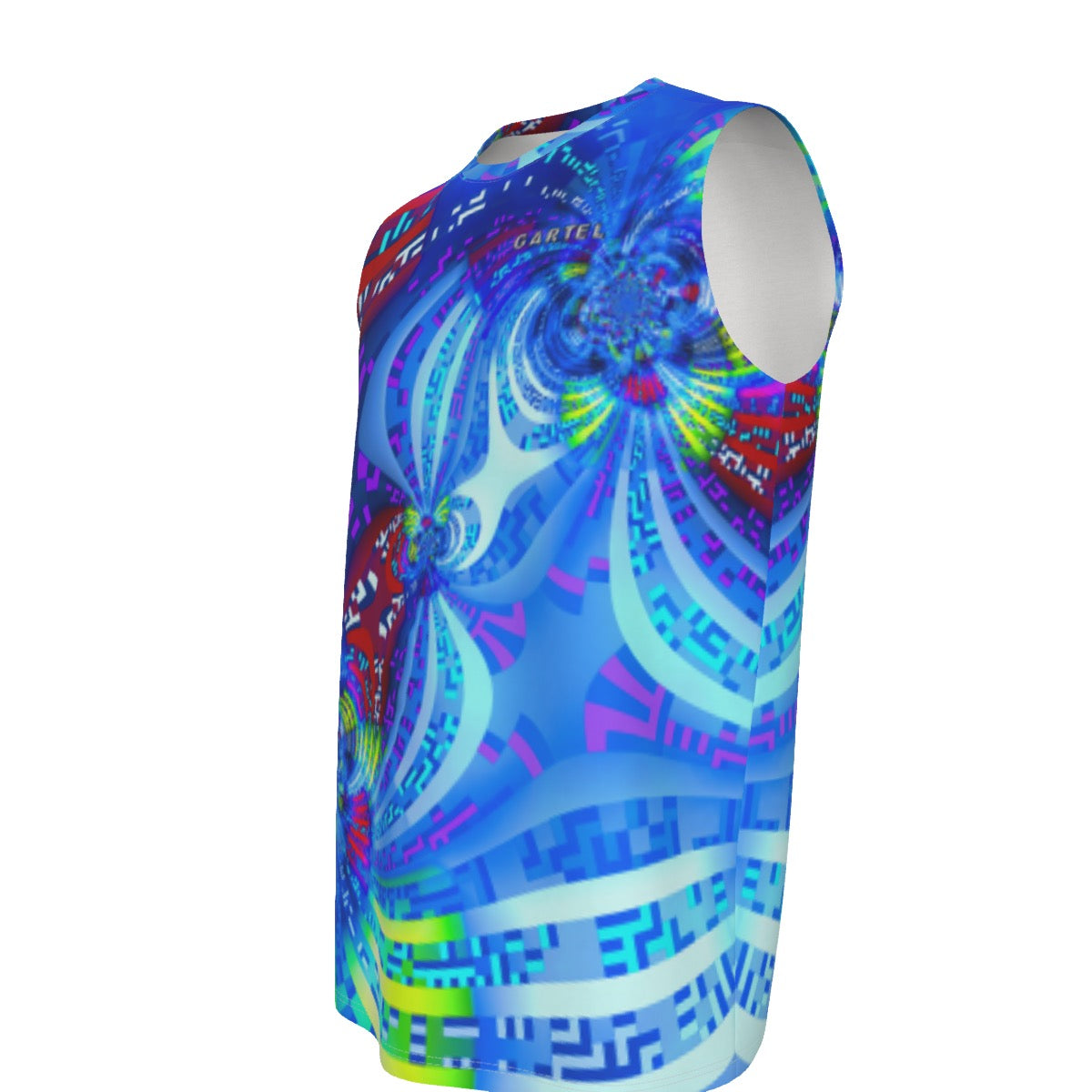 "Hywy Ribbons" Men's O-neck Tank Top