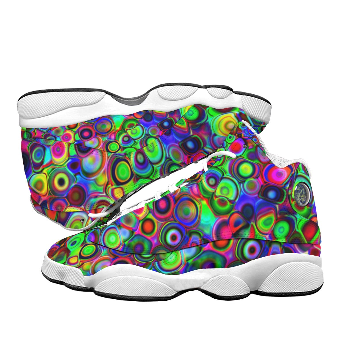 "Cosmic Bubbles" Women's Basketball Sneakers