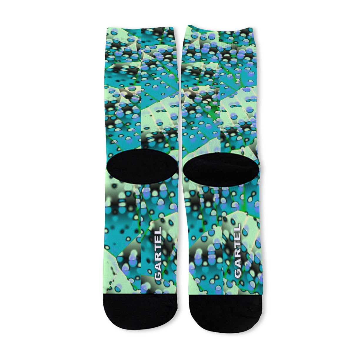 "Ocean Mosaic" Unisex Long Socks