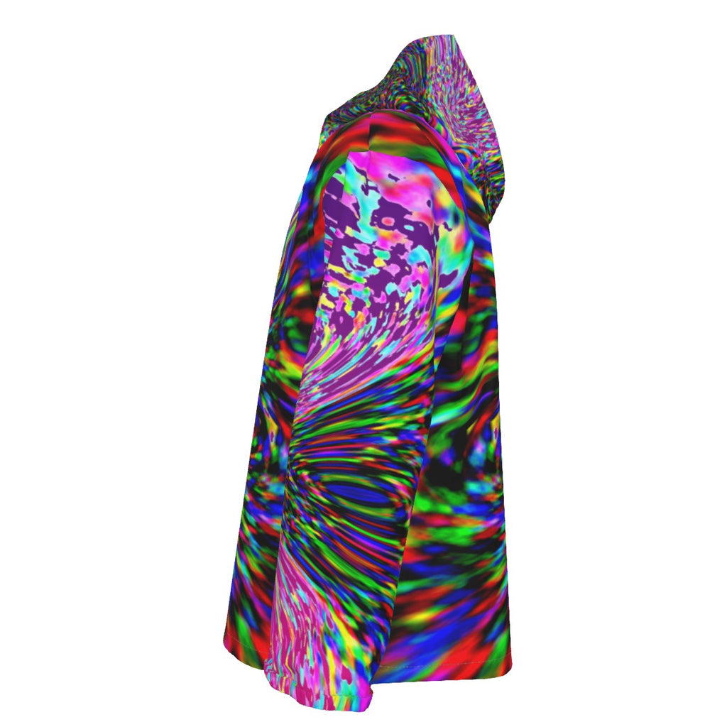 "Bowties" Men's Hooded Zipper Windproof Jacket