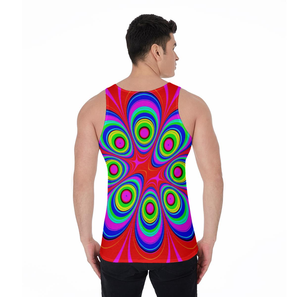 "Flower Burst" Men's Tank Top