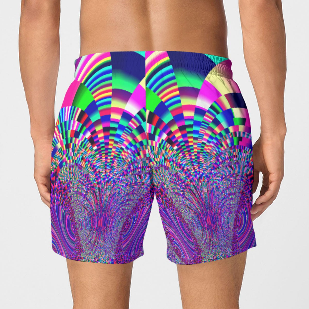 Bóxers cortos para hombre "Paisaje onírico Technicolor"