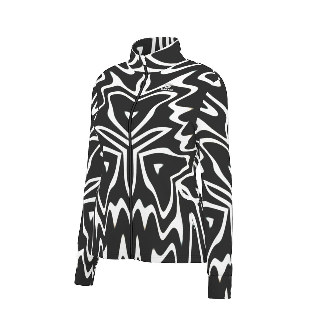 "Phantom Frequency" Women's Long Sleeve Thumbhole Jacket