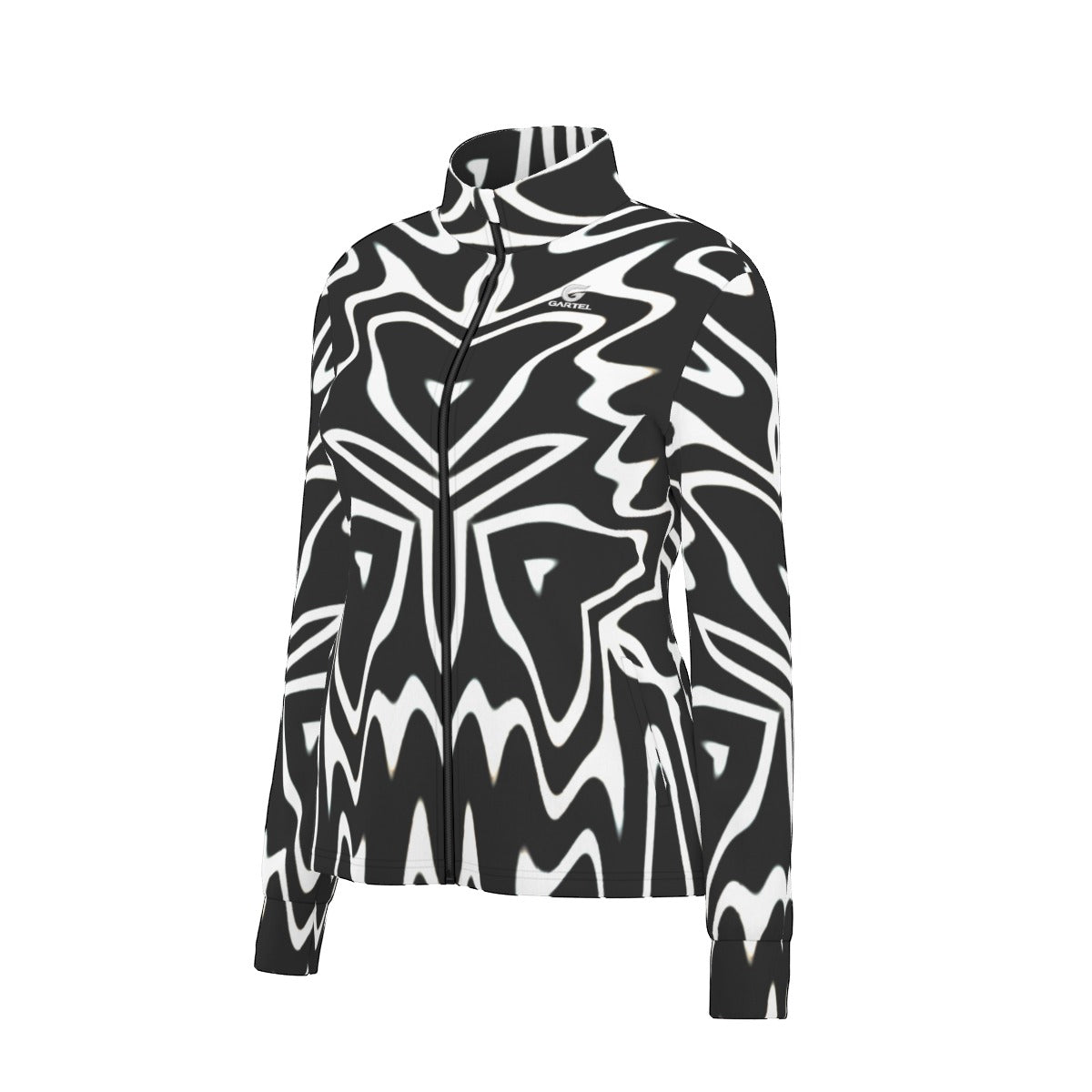 "Phantom Frequency" Women's Long Sleeve Thumbhole Jacket