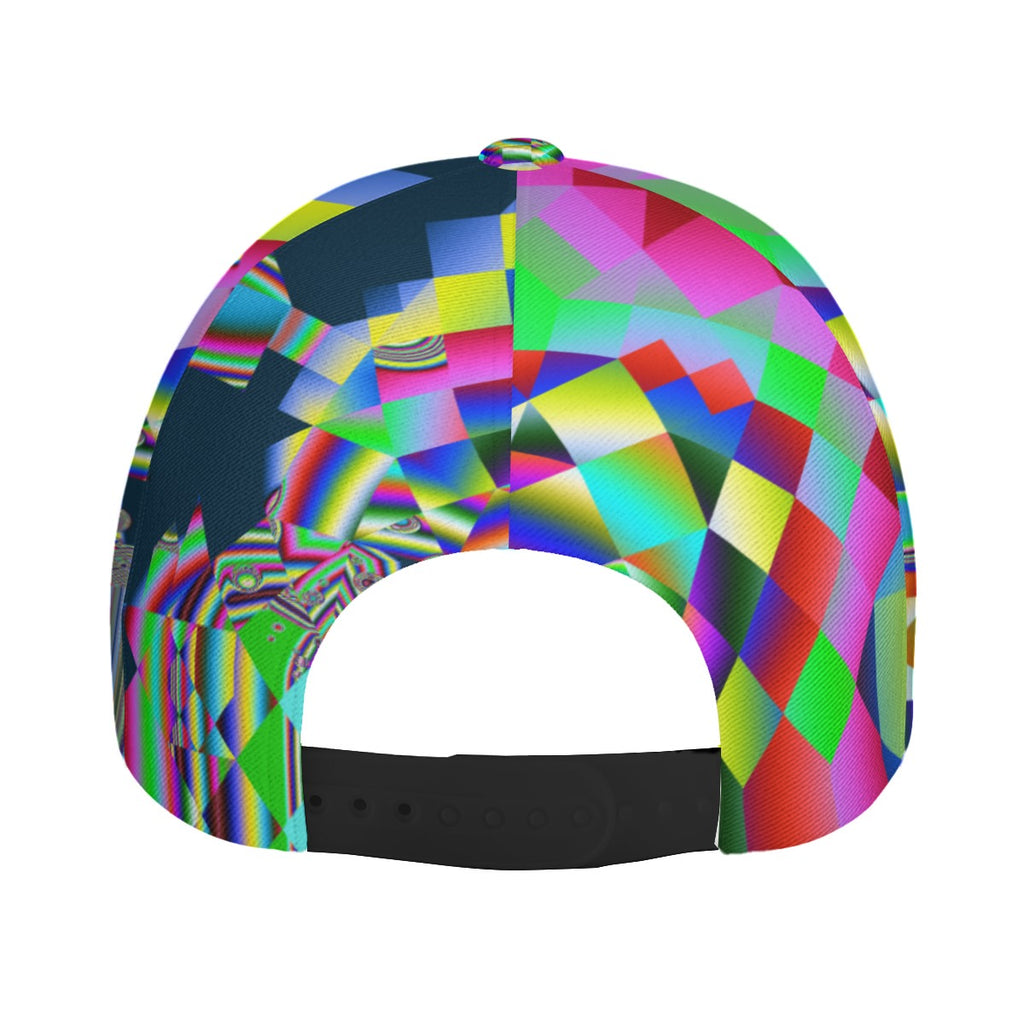 "Geometric" Peaked Cap