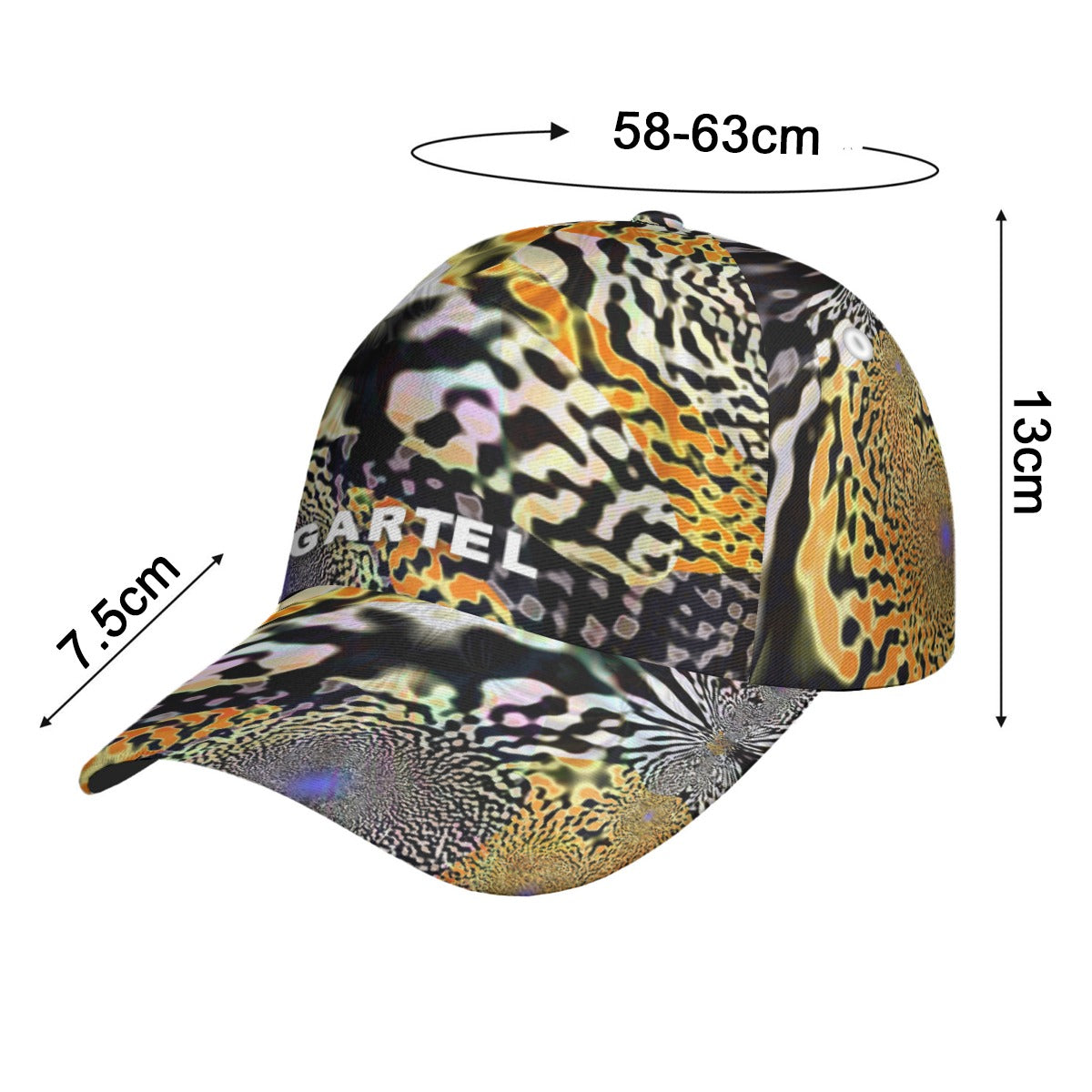 "Animalia" Peaked Cap