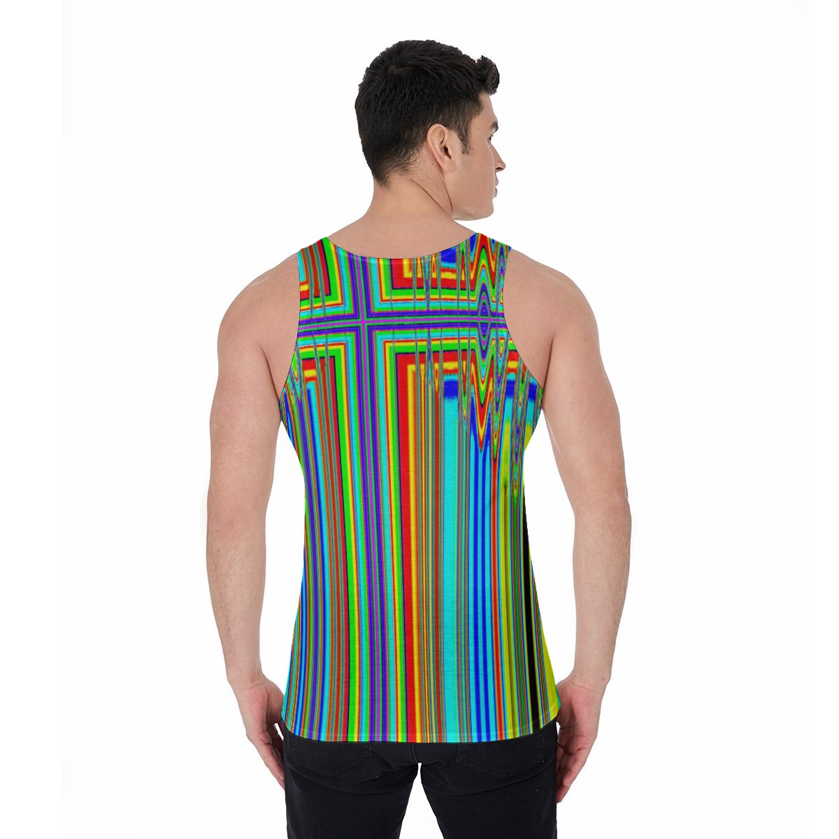 "Frequency" Men's Tank Top