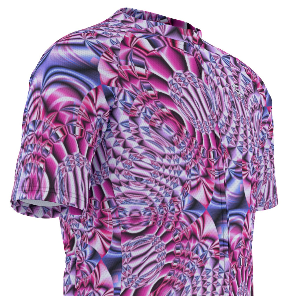 "Space Labyrinth" Raglan Men's Cycling Jersey
