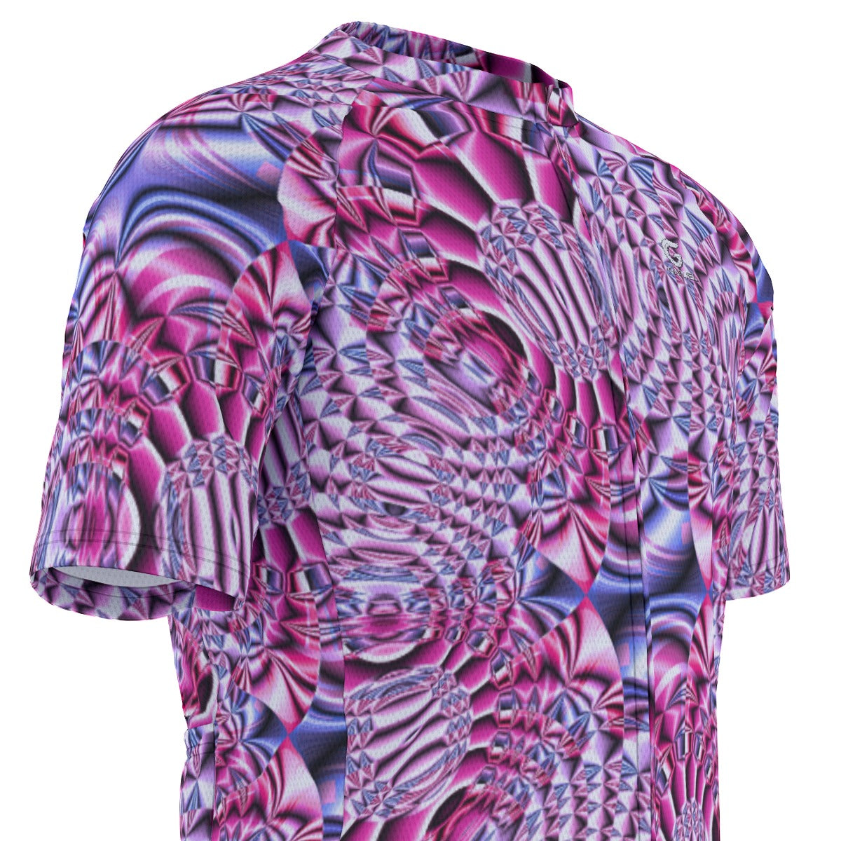"Space Labyrinth" Raglan Men's Cycling Jersey