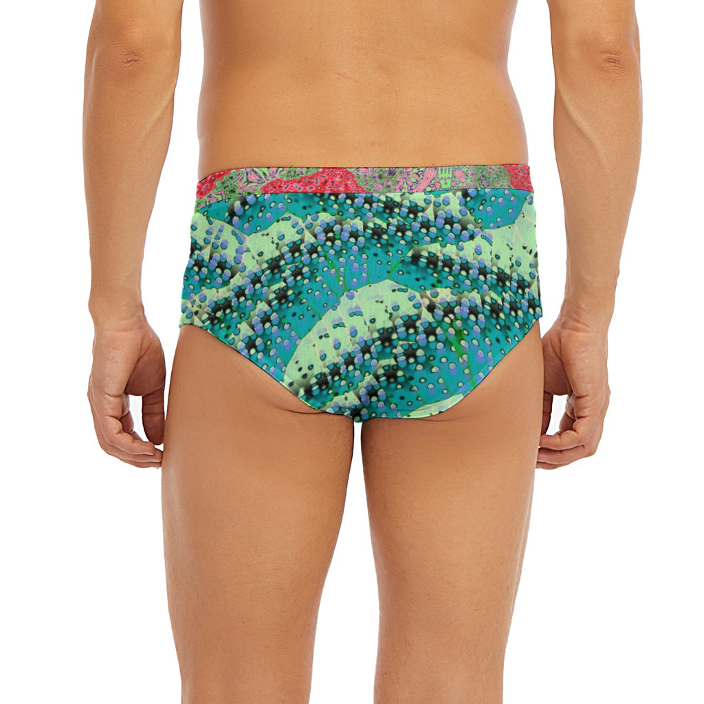 "Ocean Mozaic" Men's Low-rise Underwear