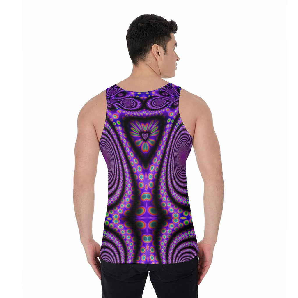 "Purple Octopus" Men's Tank Top