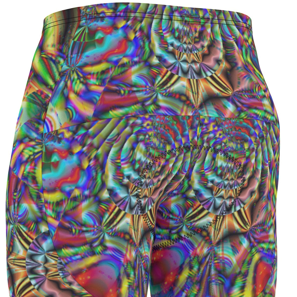 "The Chromatic Vortex" Men's Cycling Pants