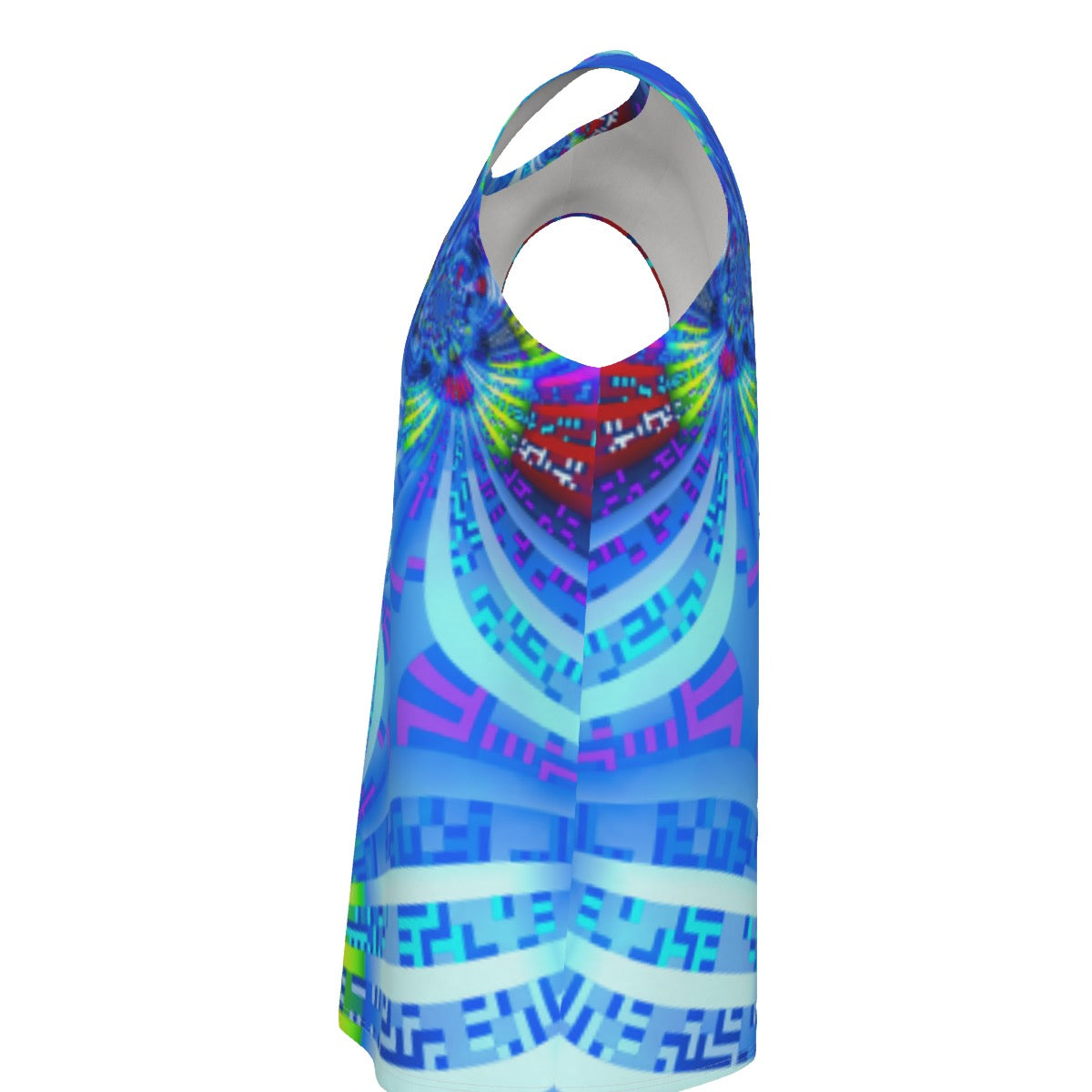 "Hywy Ribbons" Men's O-neck Tank Top