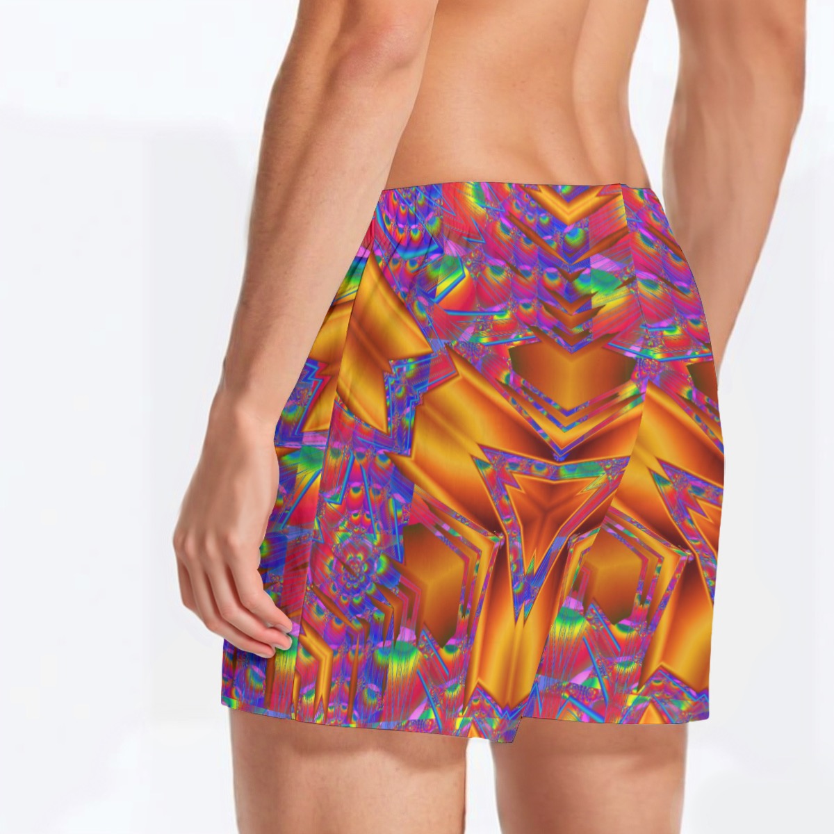 "Alien Monster" Men's Short Boxer Briefs