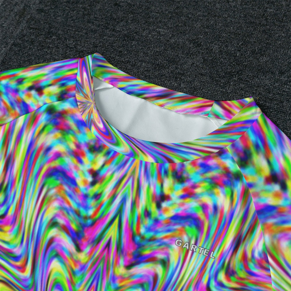 "Bright Galaxy" Men's Raglan Sleeve Pajamas with Wide Ankles
