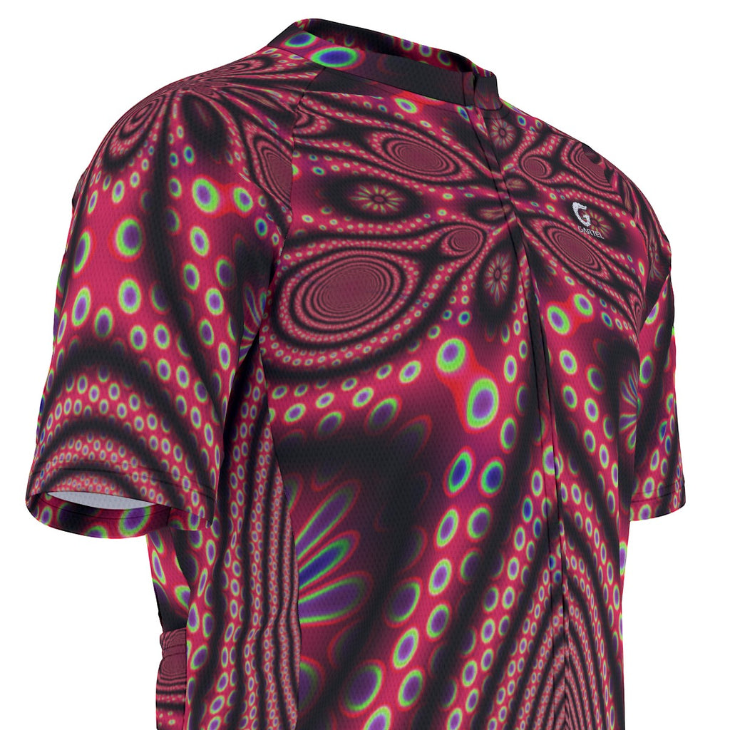 "Electric Octopus" Raglan Men's Cycling Jersey